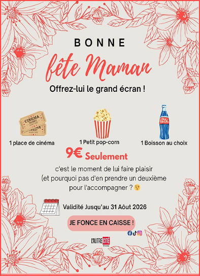 Cinéma, "Bonne fête maman" jusqu'au 31 août 2026